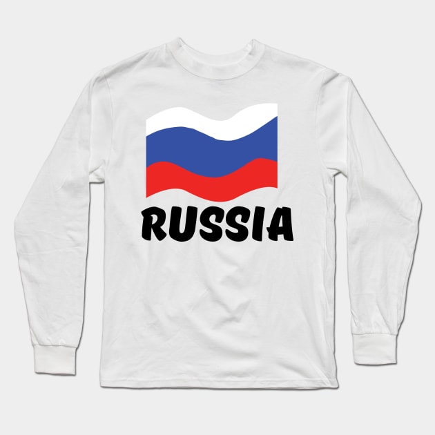 Russia Long Sleeve T-Shirt by nickemporium1
